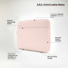 A.R.C. Sleeve With ReSpun 100% Recycled Polyester for 14-inch Laptop (M1-M4, 2021-2024) Incase