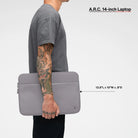 A.R.C. Sleeve With ReSpun 100% Recycled Polyester for 14-inch Laptop Incase