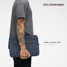 A.R.C. Sleeve With ReSpun 100% Recycled Polyester for 14-inch Laptop (M1-M4, 2021-2024) Incase