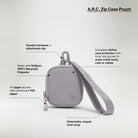 A.R.C. Compact Pouch With ReSpun 100% Recycled Polyester Incase