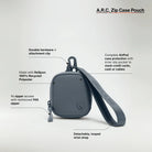 A.R.C. Compact Pouch With ReSpun 100% Recycled Polyester Incase