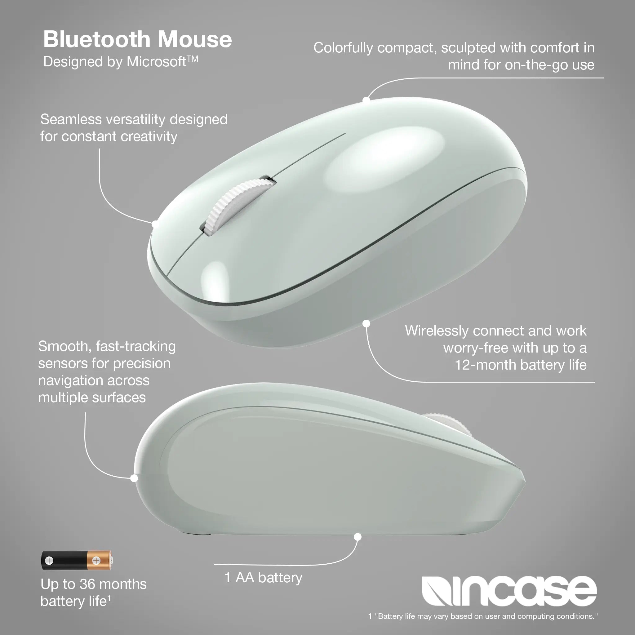 Bluetooth Mouse Incase-Microsoft