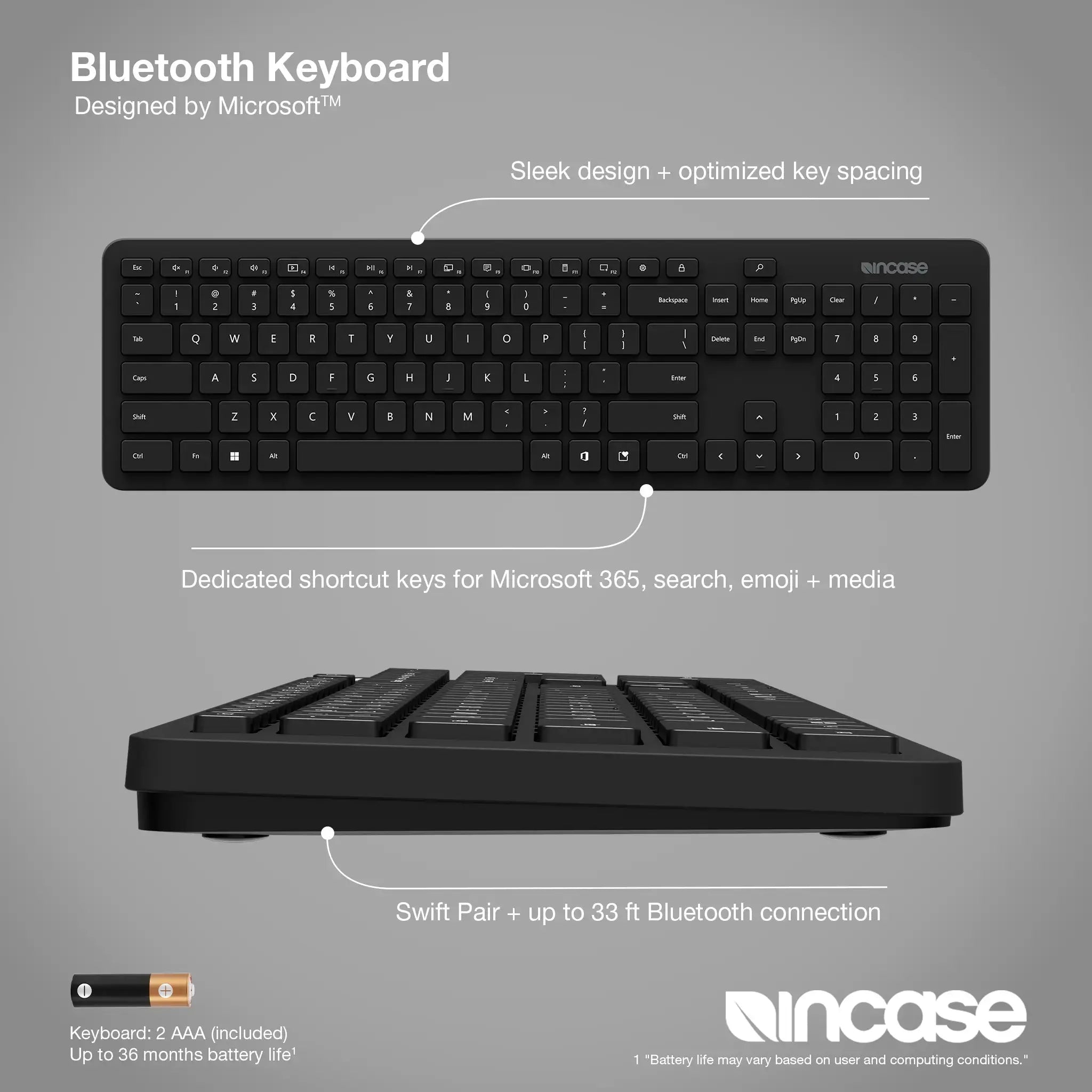 Bluetooth Keyboard Incase