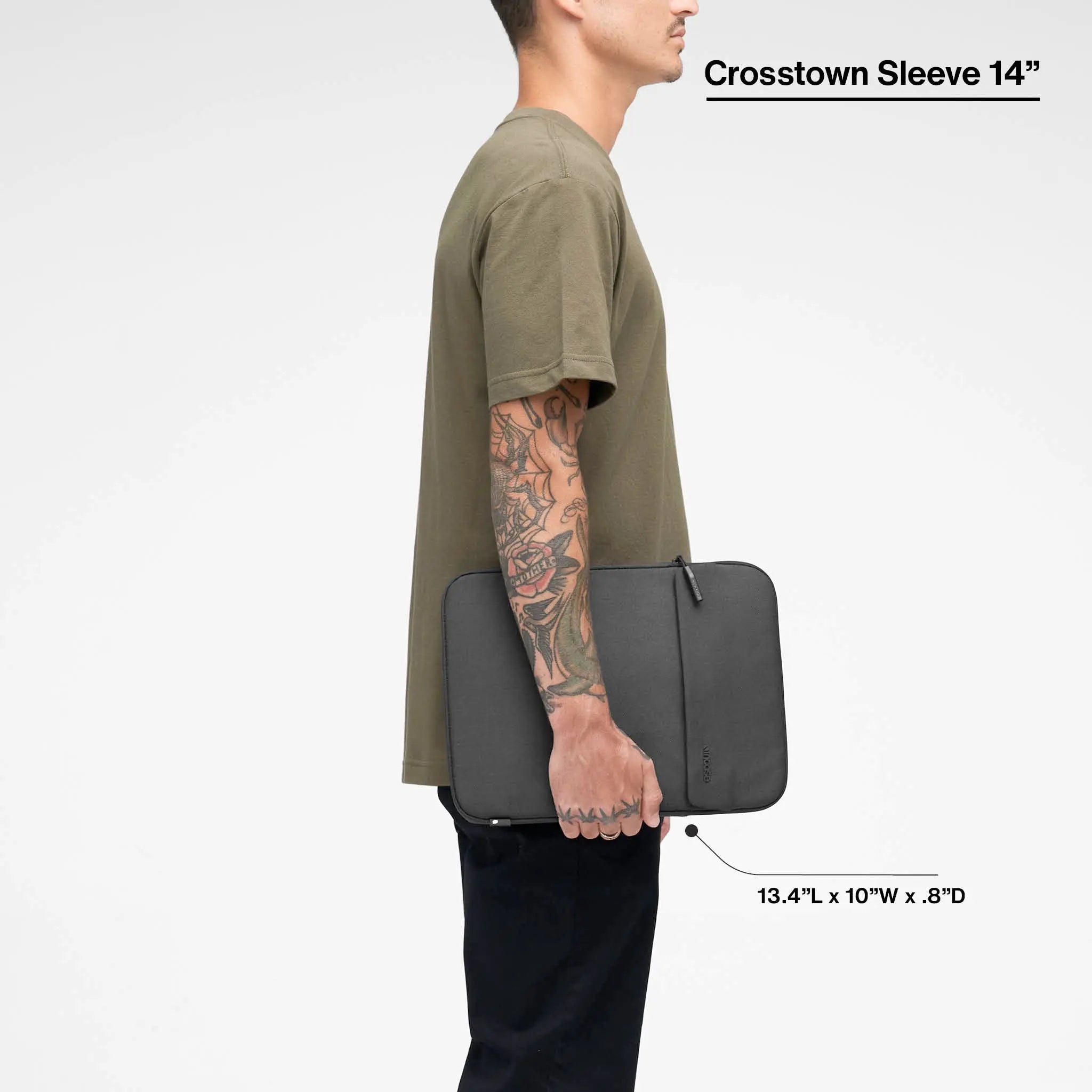 Crosstown Sleeve with Woolenex for 14-inch Laptop Incase