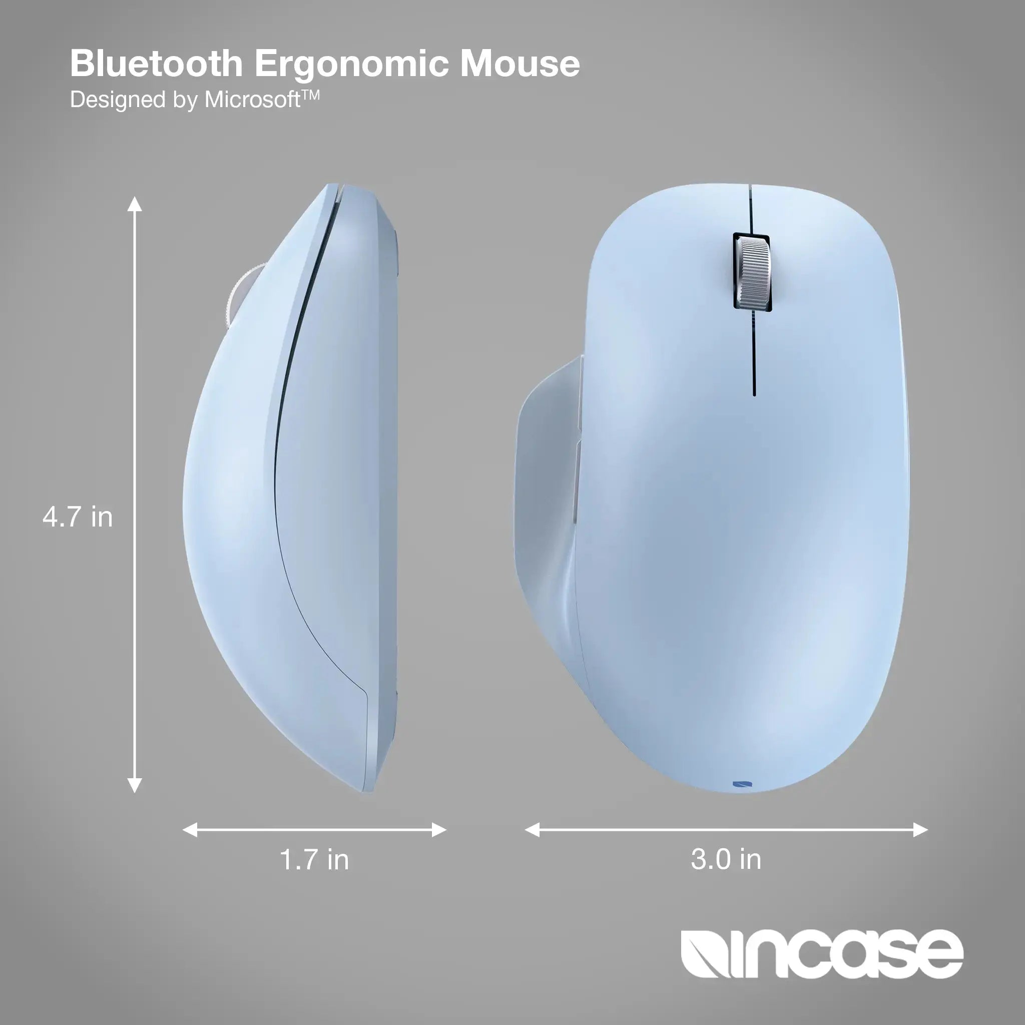 Bluetooth Ergonomic Mouse Incase