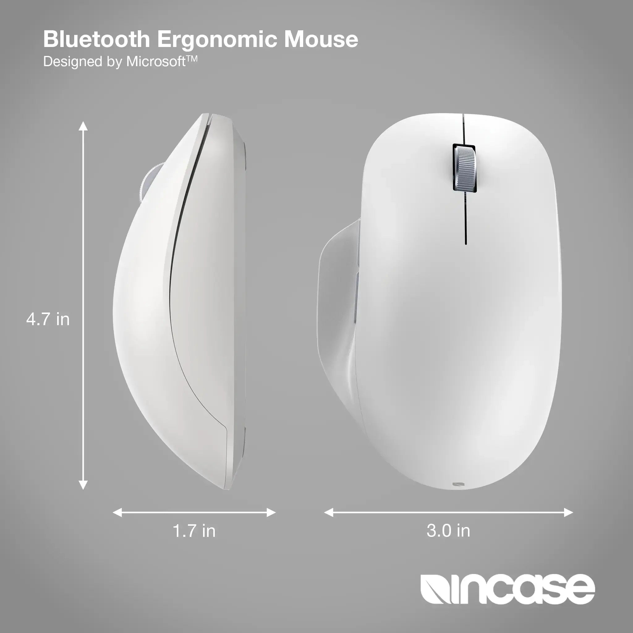 Bluetooth Ergonomic Mouse Incase