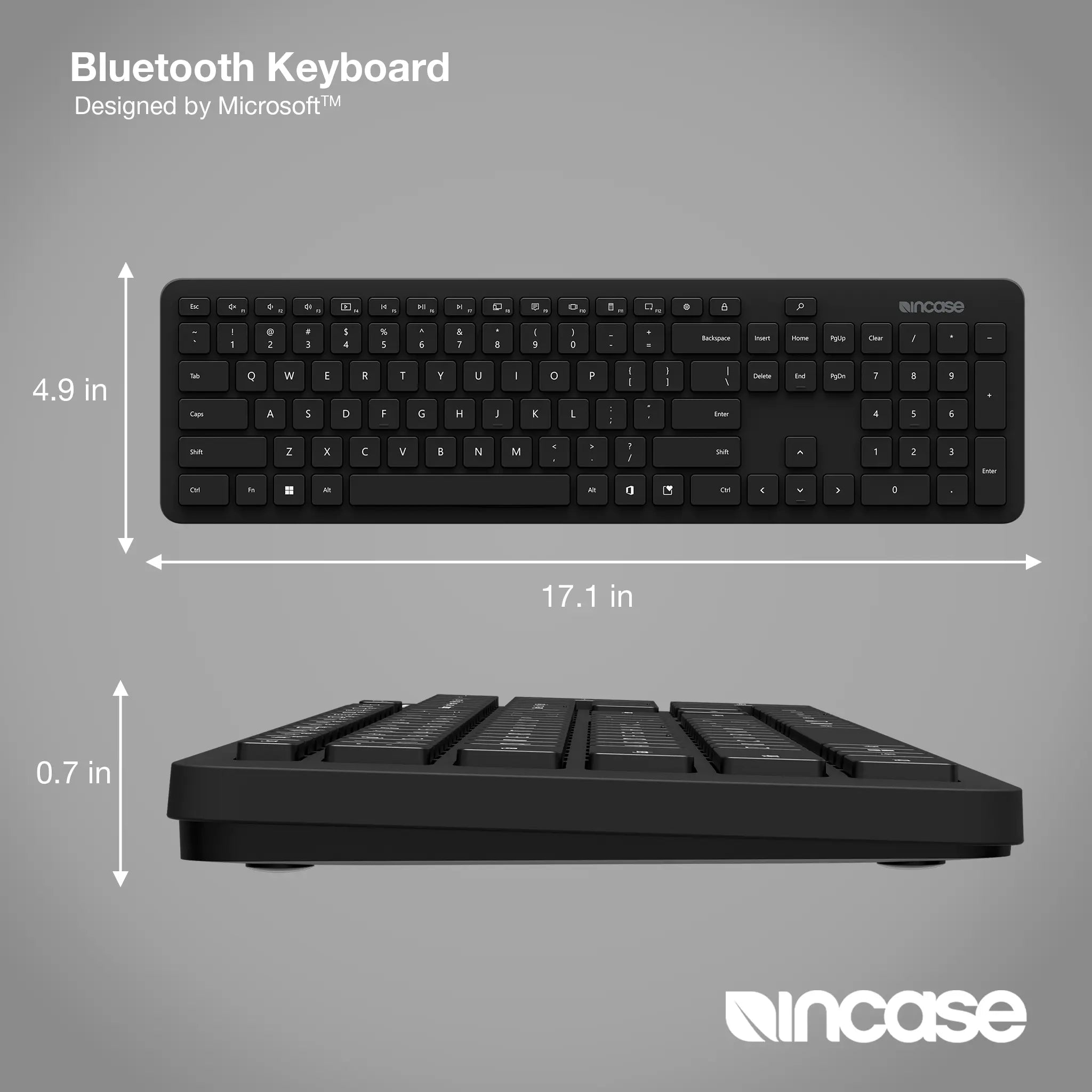 Bluetooth Keyboard (UK) Incase