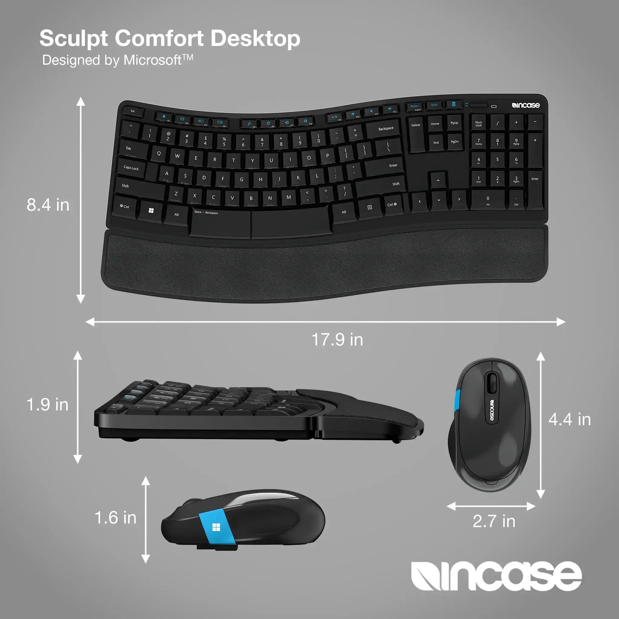 Sculpt Comfort Desktop Incase