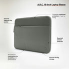 A.R.C. Sleeve for With ReSpun 100% Recycled Polyester for 16-inch Laptop (M1-M4, 2021-2024) Incase