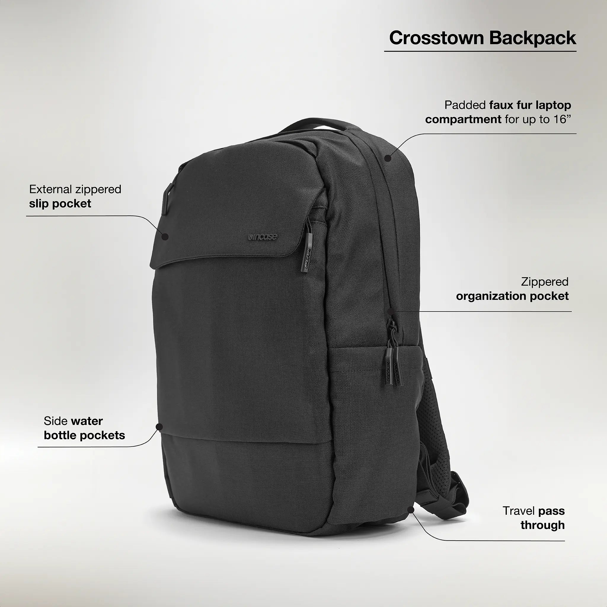 Crosstown Backpack with Woolenex 20L Incase