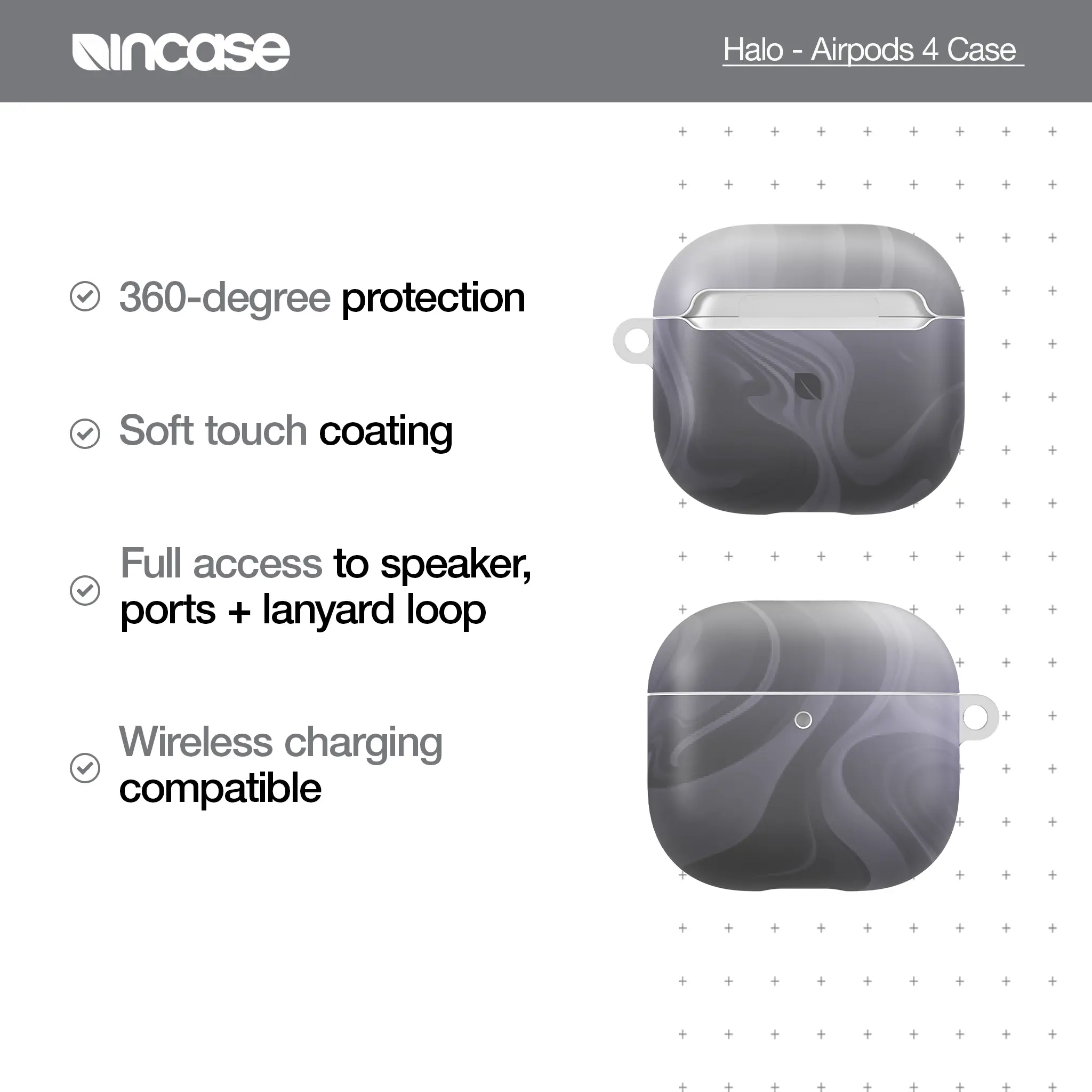 Halo Case for AirPods 4 Incase